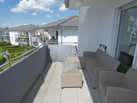 großer Balkon