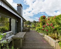 Terrasse am Wohnzimmer