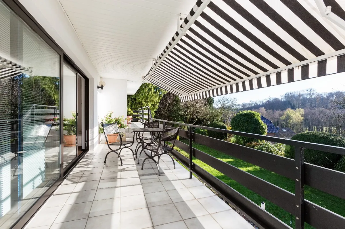 Balkon am Wohnbereich