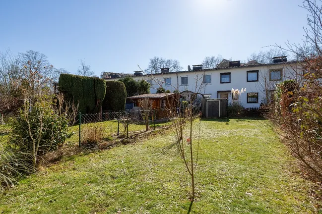 Garten in Südwest-Ausrichtung