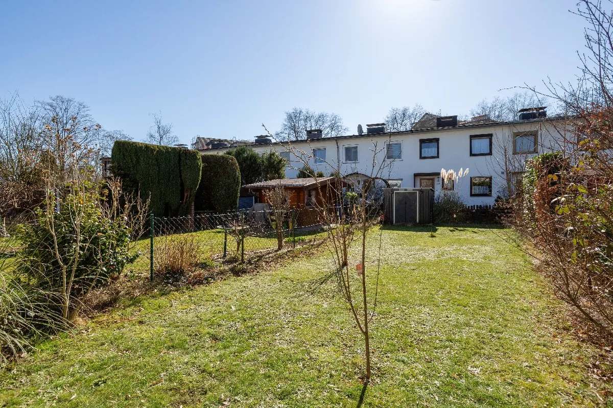 Garten in Südwest-Ausrichtung