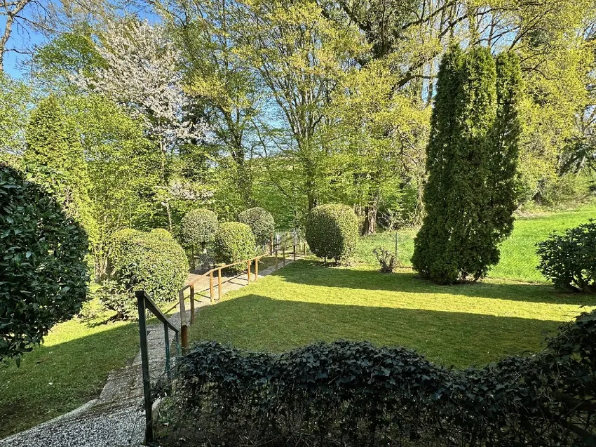 traumhafter Gartenpanorama