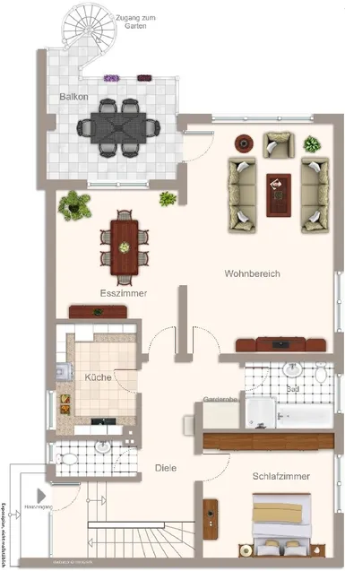 Grundriss Erdgeschoss