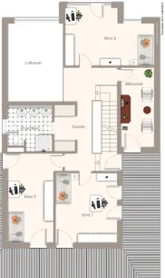 Grundriss Obergeschoss