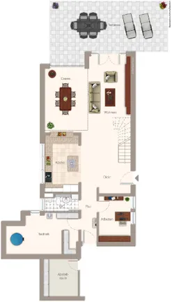 Grundriss Erdgeschoss