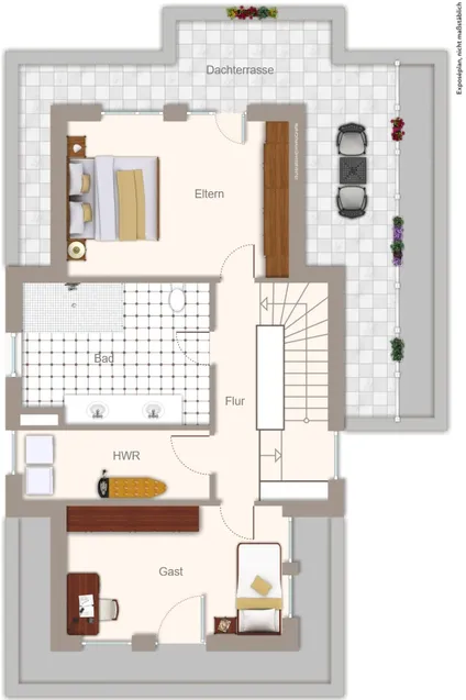 Grundriss Dachgeschoss