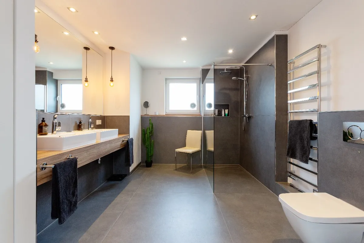 Elternbad im Staffelgeschoss