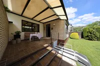 überdachte Terrasse