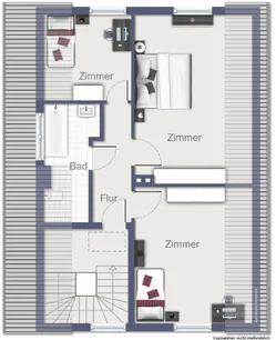 Grundriss Dachgeschoss