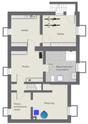 Grundriss Kellergeschoss