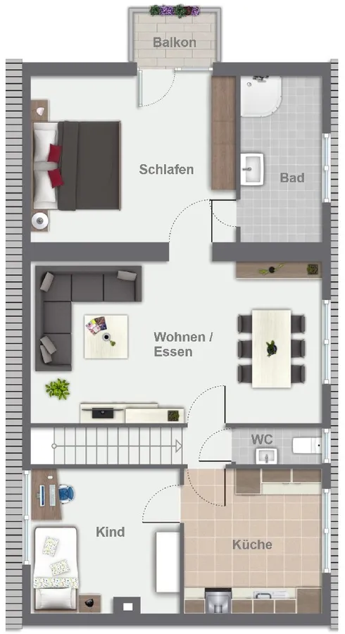 Grundriss Dachgeschoss