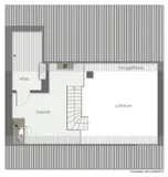 Grundriss Spitzboden