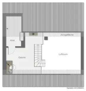 Grundriss Spitzboden