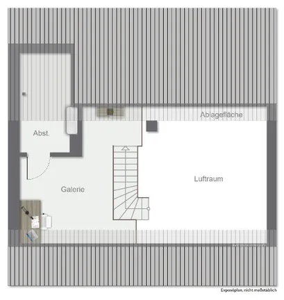 Grundriss Spitzboden