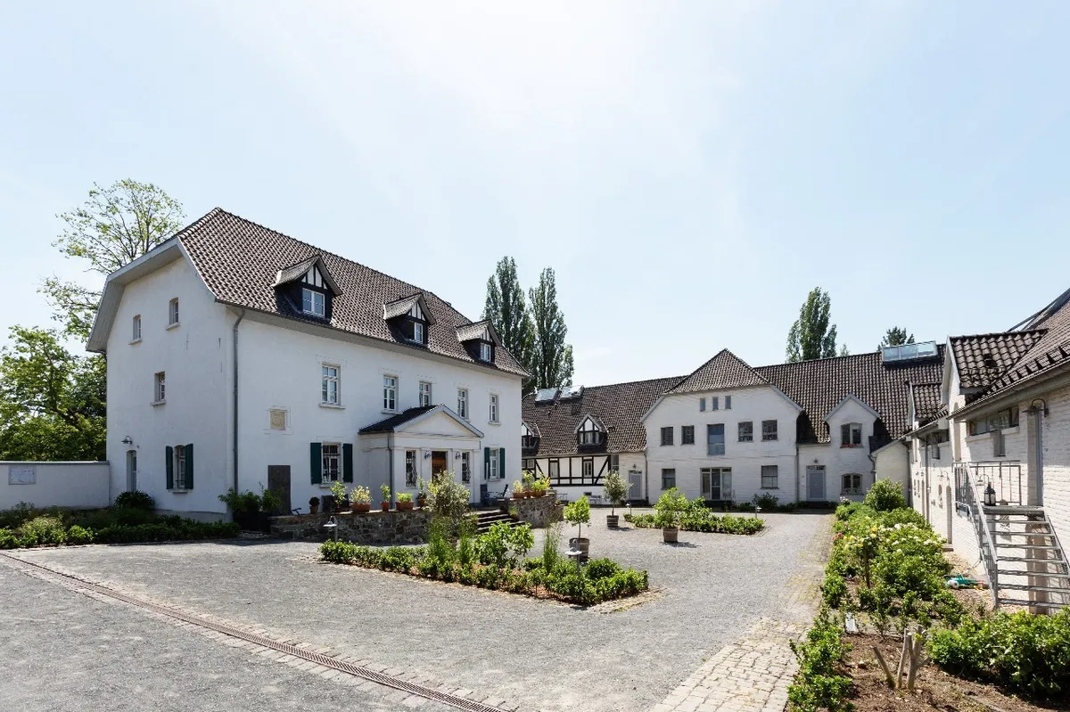 Blick in den wunderschönen Hof