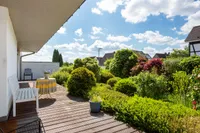 Terrasse am Wohnzimmer