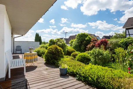 Terrasse am Wohnzimmer