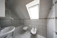 Wannenbad im Dachgeschoss