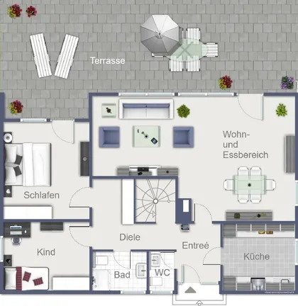 Grundriss Erdgeschoss