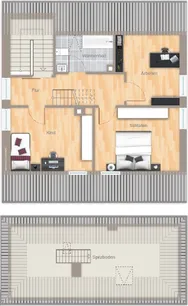 Grundriss Dachgeschoss