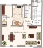 Grundriss Obergeschoss