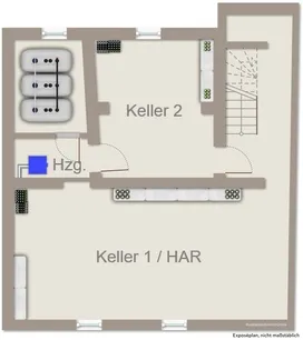 Grundriss Kellergeschoss