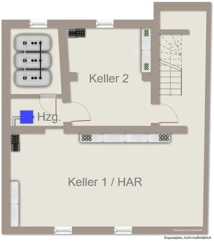 Grundriss Kellergeschoss