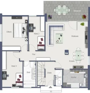 Grundriss Erdgeschoss
