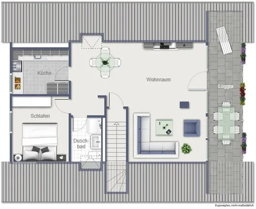 Grundriss Dachgeschoss