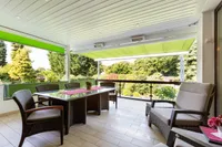 Terrasse am Wohnbereich