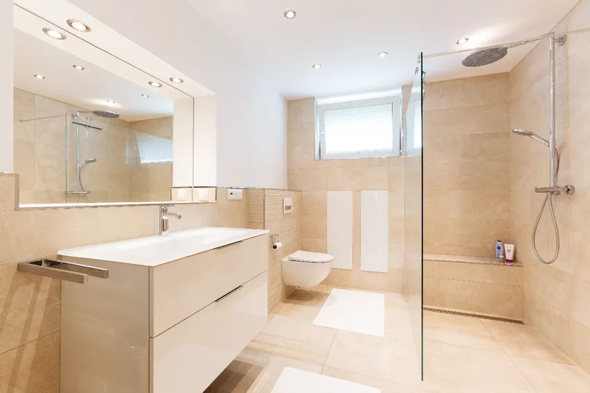 Bad enSuite im Erdgeschoss