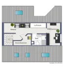 Grundriss Spitzboden