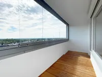 windgeschützte Süd-Loggia