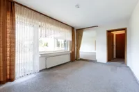 Esszimmer mit Gartenausgang