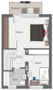 Grundriss Obergeschoss
