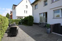 Terrasse zur Praxis