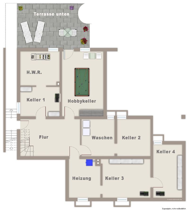 Grundriss Kellergeschoss