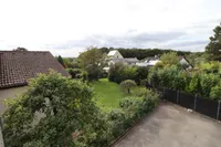 Blick vom Balkon