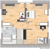 Grundriss Obergeschoss