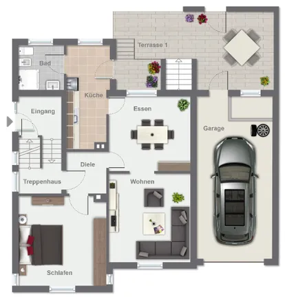 Grundriss Erdgeschoss