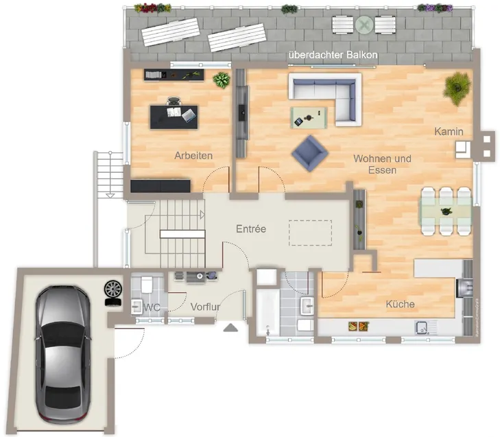 Grundriss Erdgeschoss