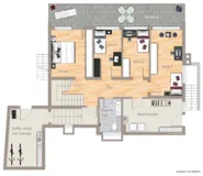 Grundriss Gartengeschoss