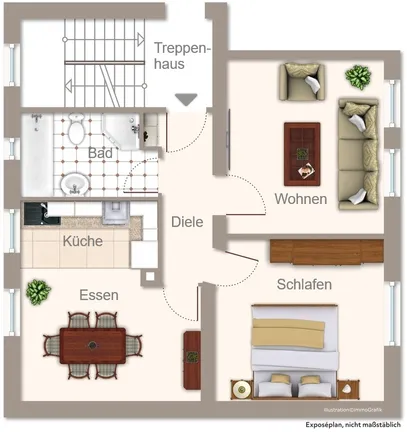 Grundriss Wohnung