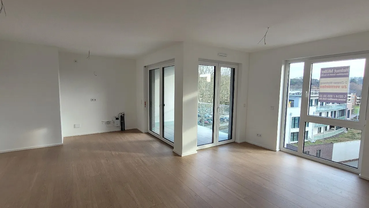Neubau/ Erstbezug: Moderne 2-Zimmer-Wohnung in zentraler Lage von Leichlingen - Photo 1