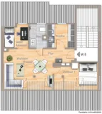 Grundriss Dachgeschoss