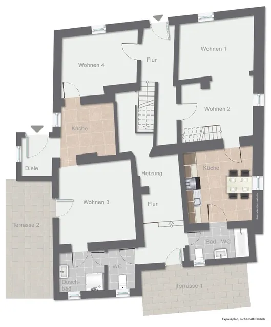 Grundriss Erdgeschoss