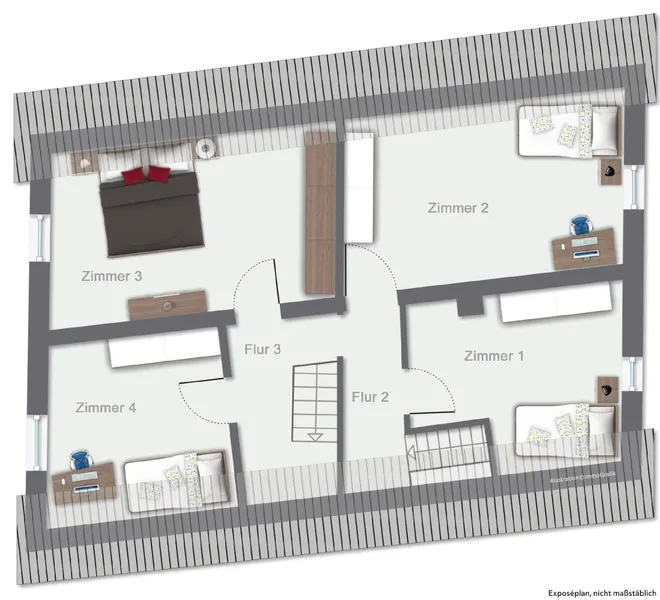 Grundriss Dachgeschoss