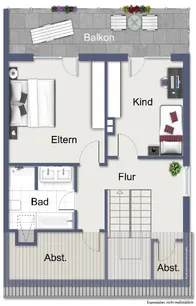 Grundriss Dachgeschoss