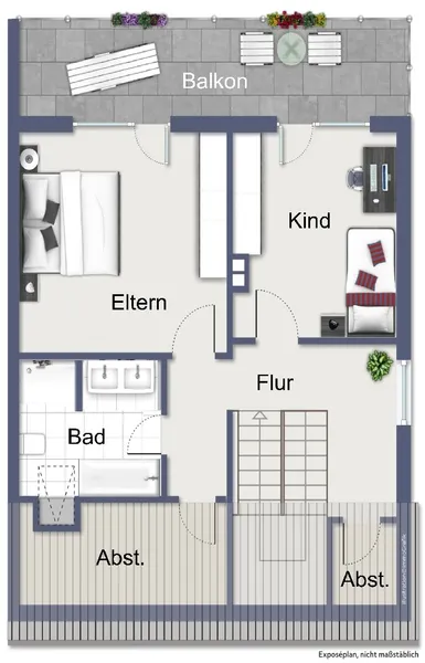 Grundriss Dachgeschoss