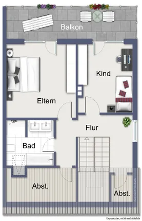 Grundriss Dachgeschoss